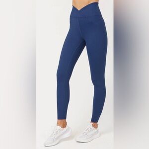 Year of Ours Navy Ribbed Jeggings